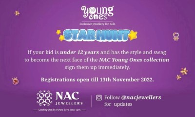 NAC Jewellers is on a Star Hunt for their Young Ones collection