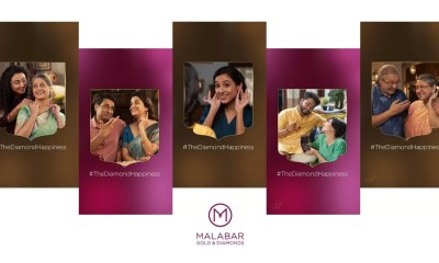 Malabar Gold and Diamonds create snappy campaign about 'the diamond happiness'